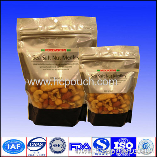 Stand Up Tea Or Coffee Bag With Zipper